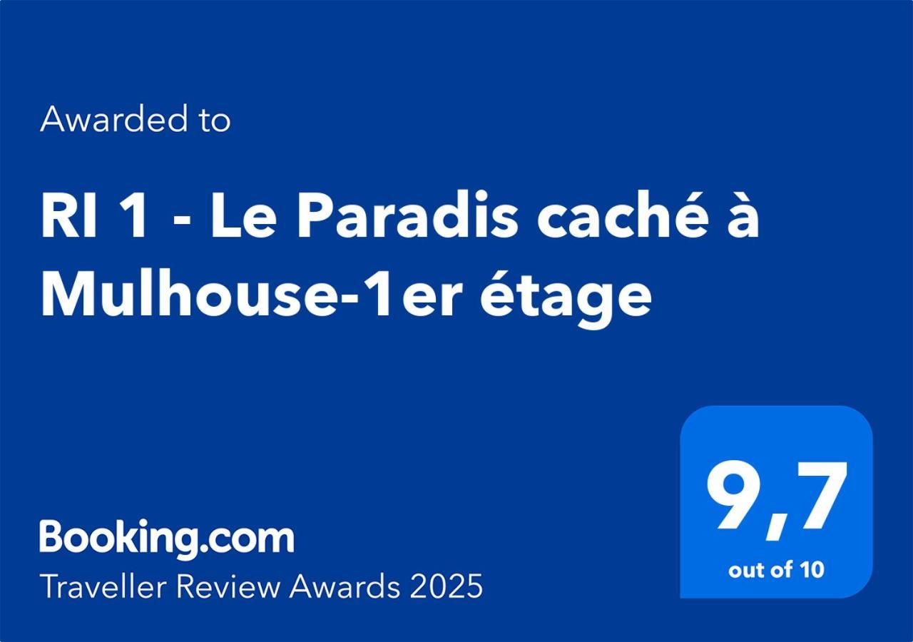 Ri 1 - F3 Le Paradis Cache A Mulhouse-1 A 5 Personnes Εξωτερικό φωτογραφία